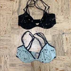 TWO NWOT Free People Bras